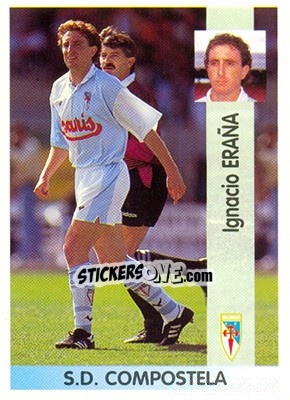 Sticker Ignacio Iñaki Eraña Cassi - Liga Spagnola 1996-1997 - Panini