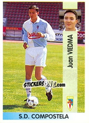 Sticker Juan José Viedma Schenkhuizen - Liga Spagnola 1996-1997 n. 156 - Panini