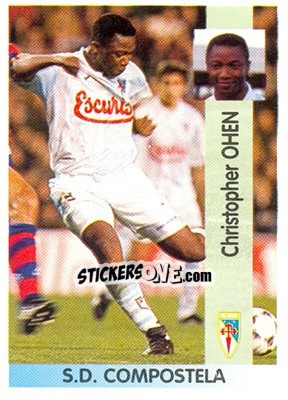 Cromo Christopher Nusa Ohenhen - Liga Spagnola 1996-1997 n. 157 - Panini