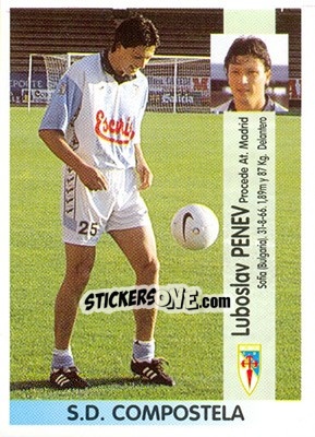 Cromo Luboslav Mladenov Penev - Liga Spagnola 1996-1997 n. 157a - Panini
