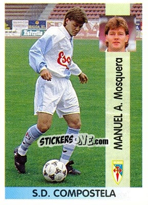 Figurina Manuel Alfredo Mosquera Bastida - Liga Spagnola 1996-1997 - Panini