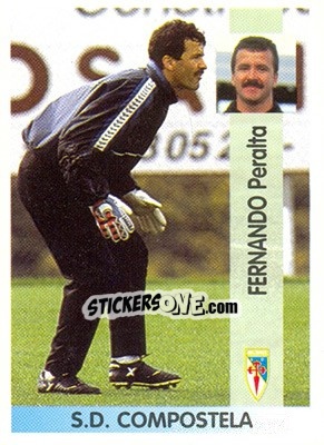 Sticker Fernando Peralta Carrasco - Liga Spagnola 1996-1997 n. 160 - Panini