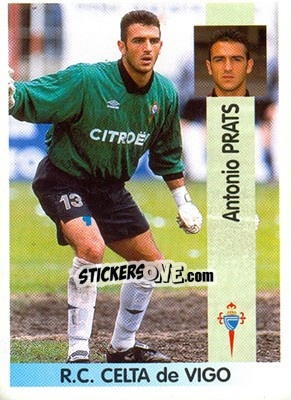 Sticker Antoni Prats Cervera - Liga Spagnola 1996-1997 - Panini