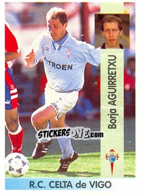 Sticker Francisco de Borja Agirretxu Barreiro - Liga Spagnola 1996-1997 - Panini
