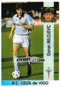 Cromo Goran Milojevic Radivojevic - Liga Spagnola 1996-1997 - Panini