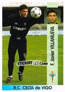 Sticker Francisco Villanueva Medina - Liga Spagnola 1996-1997 n. 176 - Panini