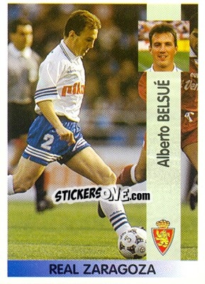 Figurina Alberto Belsué Arias - Liga Spagnola 1996-1997 - Panini