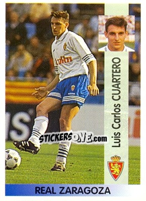 Sticker Luis Carlos Cuartero Laforga - Liga Spagnola 1996-1997 n. 179 - Panini