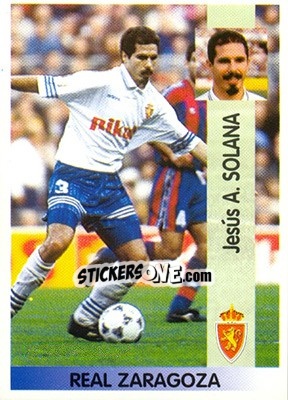 Figurina Jesús Ángel Solana Bermejo - Liga Spagnola 1996-1997 - Panini