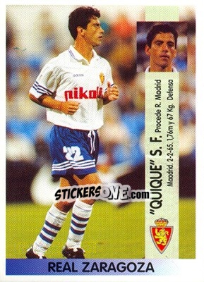 Cromo Enrique "Quique" Sánchez Flores