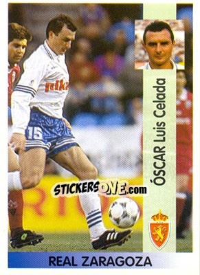 Figurina Óscar Luis Celada - Liga Spagnola 1996-1997 n. 183 - Panini