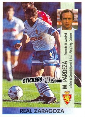Cromo Miguel Pardeza Pichardo - Liga Spagnola 1996-1997 - Panini