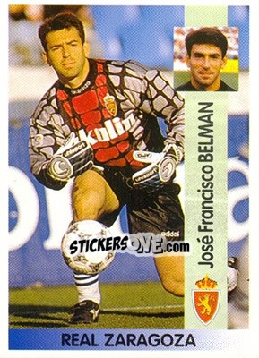Cromo José Francisco Belman González - Liga Spagnola 1996-1997 - Panini