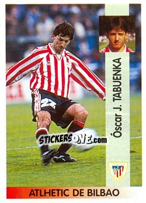 Cromo Óscar Javier Tabuenka Berges - Liga Spagnola 1996-1997 n. 194 - Panini