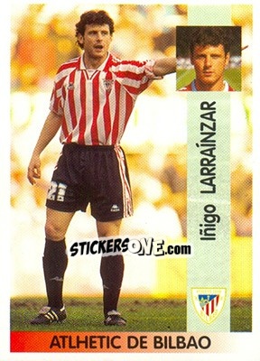 Sticker Iñigo Larrainzar Santamaría - Liga Spagnola 1996-1997 n. 195 - Panini