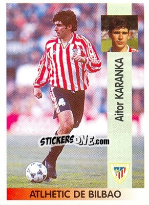Sticker Aitor Karanka De la Hoz - Liga Spagnola 1996-1997 - Panini