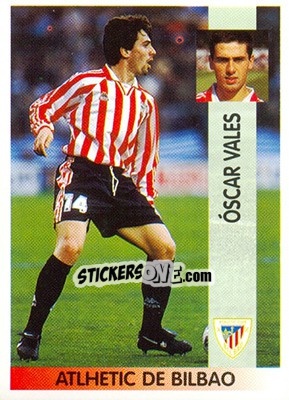 Sticker Óskar Vales Varela - Liga Spagnola 1996-1997 n. 197 - Panini
