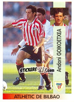 Cromo Jon Andoni Goikoetxea Lasa - Liga Spagnola 1996-1997 - Panini