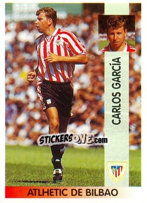Sticker Carlos García García - Liga Spagnola 1996-1997 n. 200 - Panini