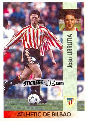 Sticker Josu Urrutia Tellería - Liga Spagnola 1996-1997 n. 201 - Panini