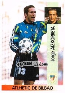 Sticker Jorge Aizkorreta Jurado - Liga Spagnola 1996-1997 - Panini