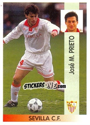 Cromo José Miguel Prieto Castillo - Liga Spagnola 1996-1997 - Panini