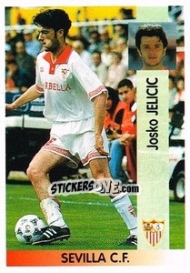 Sticker Josko Jelicic - Liga Spagnola 1996-1997 - Panini
