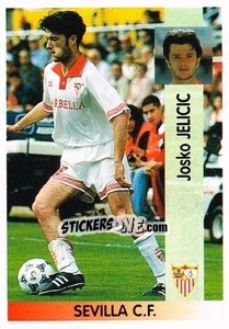 Sticker Josko Jelicic - Liga Spagnola 1996-1997 n. 219 - Panini