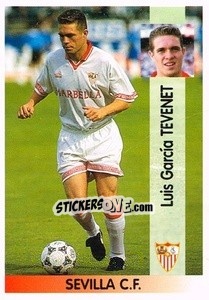 Sticker Luis García Tevenet - Liga Spagnola 1996-1997 - Panini