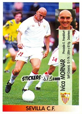 Figurina Ivica Mornar - Liga Spagnola 1996-1997 - Panini