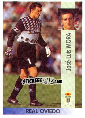 Sticker Juan Luis Mora Palacios - Liga Spagnola 1996-1997 n. 225 - Panini