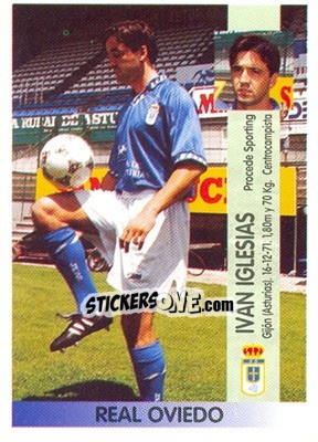 Figurina Iván Iglesias Corteguera - Liga Spagnola 1996-1997 - Panini