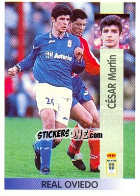 Sticker César Martín Villar - Liga Spagnola 1996-1997 - Panini