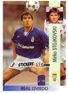 Cromo Mirko Stojkovski - Liga Spagnola 1996-1997 - Panini