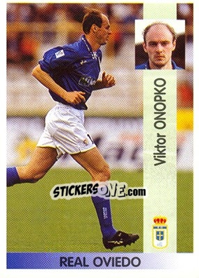 Figurina Viktor Savelyevich Onopko - Liga Spagnola 1996-1997 - Panini