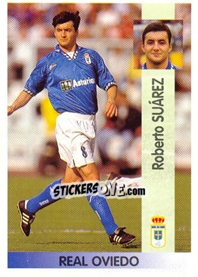 Sticker Roberto Suárez Álvarez - Liga Spagnola 1996-1997 - Panini