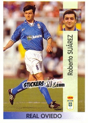 Sticker Roberto Suárez Álvarez - Liga Spagnola 1996-1997 n. 235 - Panini