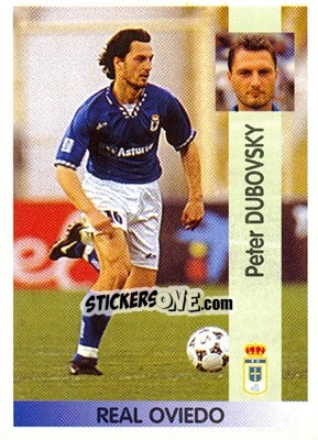 Figurina Peter Dubovsky - Liga Spagnola 1996-1997 - Panini