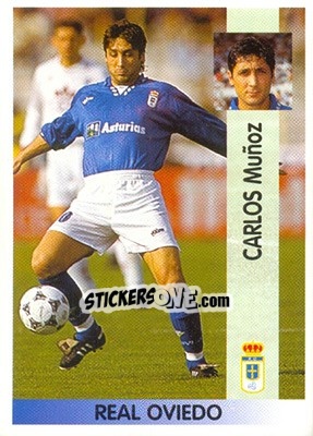 Figurina Carlos Antonio Muñoz Cobo - Liga Spagnola 1996-1997 - Panini