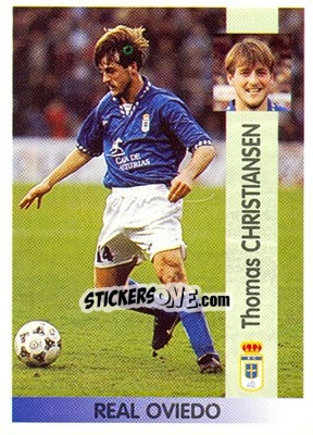 Sticker Thomas Christiansen Tarín - Liga Spagnola 1996-1997 n. 239 - Panini