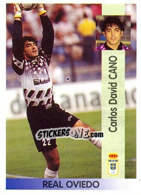 Cromo Carlos David Cano Marín - Liga Spagnola 1996-1997 - Panini