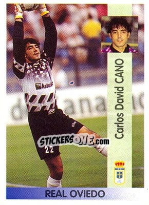 Figurina Carlos David Cano Marín - Liga Spagnola 1996-1997 - Panini