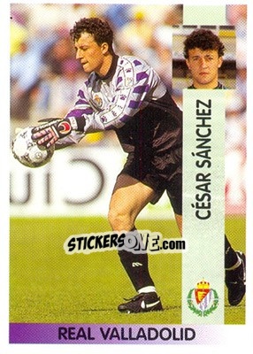 Cromo César Sánchez Domínguez - Liga Spagnola 1996-1997 - Panini