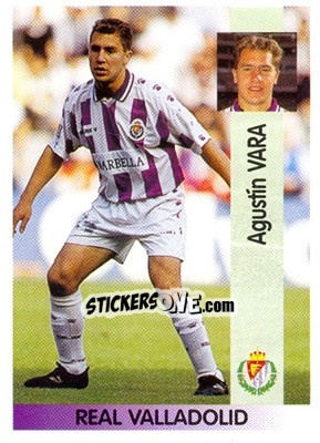 Figurina Agustín Vara Sánchez - Liga Spagnola 1996-1997 - Panini