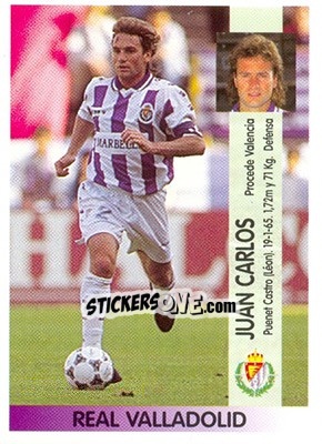 Sticker Juan Carlos Rodríguez Moreno - Liga Spagnola 1996-1997 n. 242a - Panini