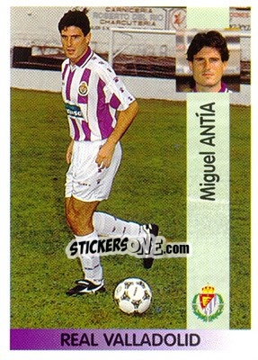 Figurina Mikel Antía Mendiaraz - Liga Spagnola 1996-1997 - Panini