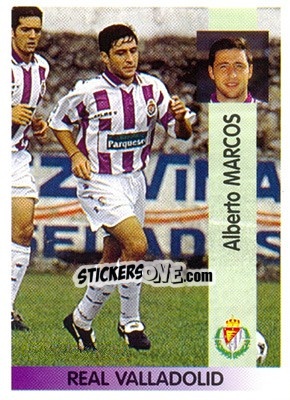 Cromo Alberto Marcos Rey - Liga Spagnola 1996-1997 - Panini