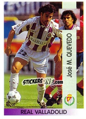 Sticker José María Quevedo García - Liga Spagnola 1996-1997 - Panini