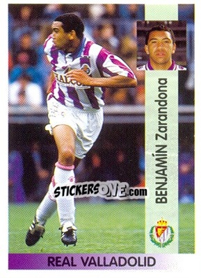Figurina Benjamín Zarandona Esono - Liga Spagnola 1996-1997 - Panini