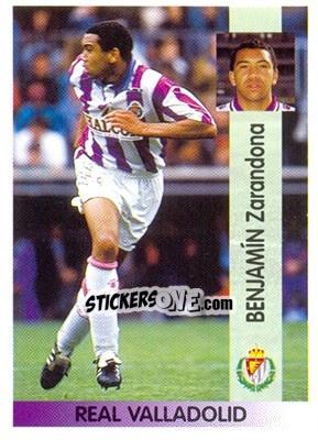 Sticker Benjamín Zarandona Esono - Liga Spagnola 1996-1997 n. 251 - Panini